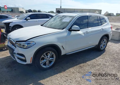 2020 BMW X3 Sdrive30I из США, поврежденный, VIN 5UXTY3C07L9B53866